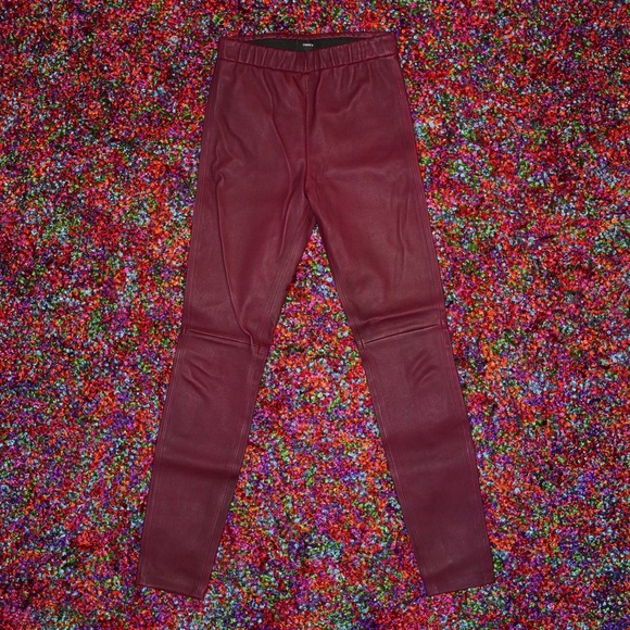 Theory Adbelle Leather Legging - Picture 2 of 3